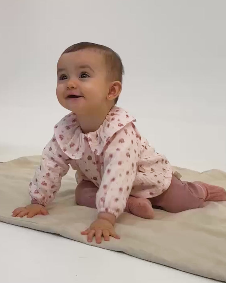 PETAL FLOWERED BLOUSE 